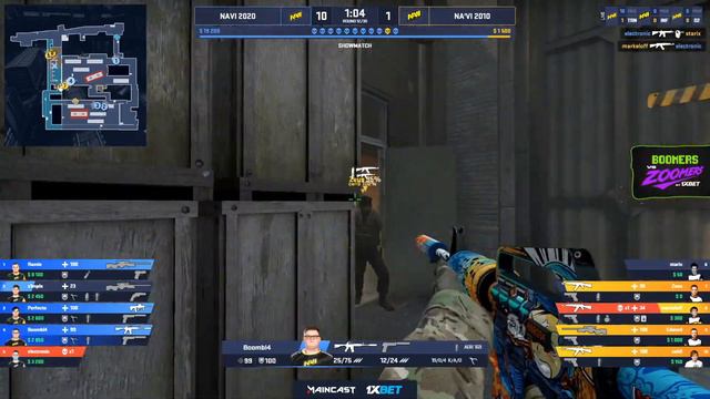NA'VI 2010 vs NAVI 2020 | Train (cs go) | BOOMERS vs ZOOMERS смотреть онлайн