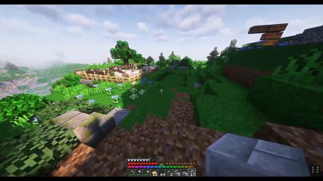1.20.1 Semi Modded Minecraft: Building House Pathway Pt 3 - Ep. 35 смотреть онлайн