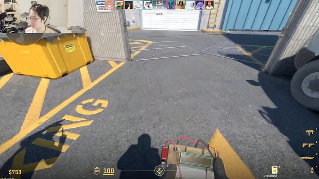 Pro Level SMG Gameplay CS2 Noob's Odyssey with OBS AV1 Encoder 3 смотреть онлайн