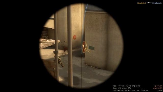 Мой ACE с мухи(SSG) в CS:GO №2 смотреть онлайн