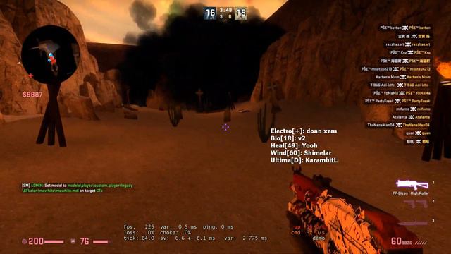 [ CS:GO Zombie Escape ] Ze FFVII Cosmo Canyon V5 Extreme Solo Win / PSE Server
