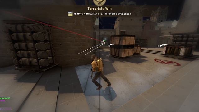 Aimware Hittin' P (Skeet, Onetap, lmao everything) *CS:GO HVH* смотреть онлайн