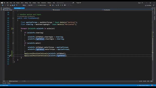 Simple Vehicle Controller - Unity 3D C# Tutorial (ALL CODE EXPLAINED) смотреть онлайн