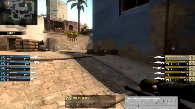 [Патруль в CS:GO] - Не заметил стены #1 смотреть онлайн