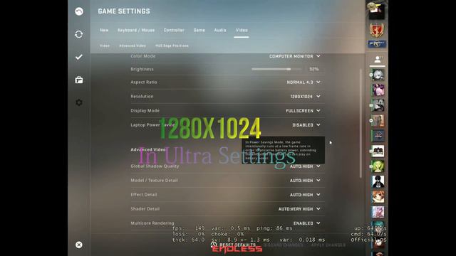 Rx570 CsGo Benchmark in 1280x1024 Resolution смотреть онлайн