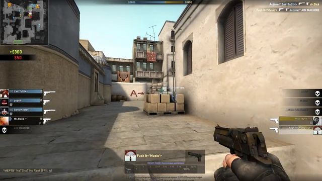 Ace with deagle CS:GO смотреть онлайн