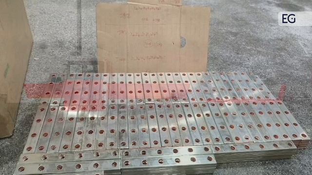 Автоматический станок с ЧПУ резки и штамповки токопроводящих шин RRD-CJ-MX703