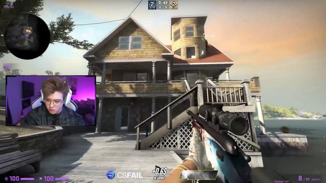 Шарф играет напарники с Мурзофиксом (CS:GO) смотреть онлайн