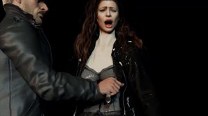 Angelina stabbed in breast and belly