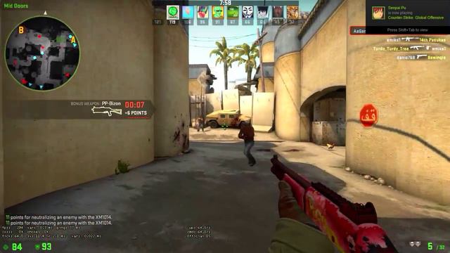 CS:GO - XM1014 | Tranquility - Gameplay HD (Counter-Strike Global Offensive) смотреть онлайн