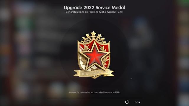 Getting 2022 Tier 6 Service Medal in CS:GO смотреть онлайн