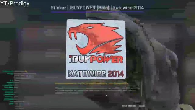 TOP 5 | iBuypower (holo) STICKER UNBOXING смотреть онлайн