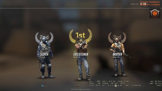 CS:GO pratice DM bots P250 2 rounds смотреть онлайн