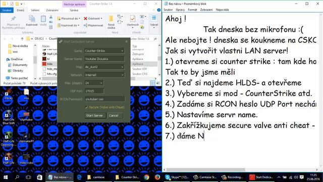 [Jak si udělat] Counter strike LAN server смотреть онлайн