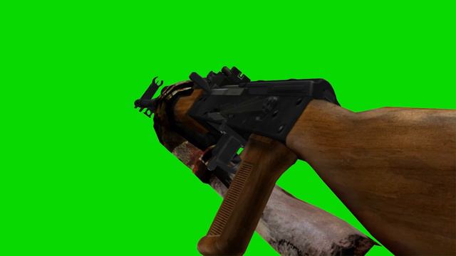 AK 47 RELOAD in green screen free stock footage смотреть онлайн