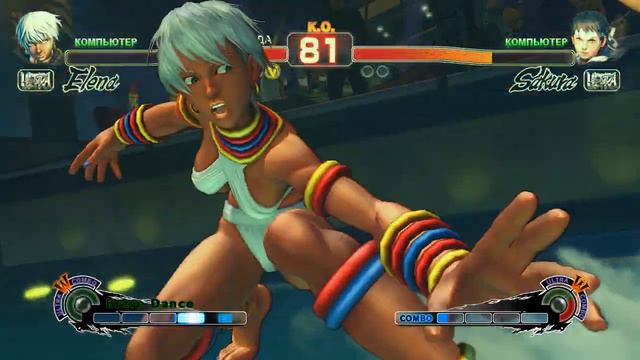 Ultra Street Fighter 4\Story battle\ Elena vs Sakura смотреть онлайн
