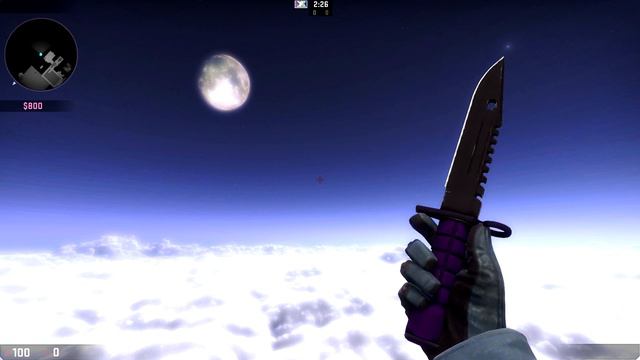 Knife Showcase - M9 Ultraviolet MW + Bayonet Case Hardened смотреть онлайн