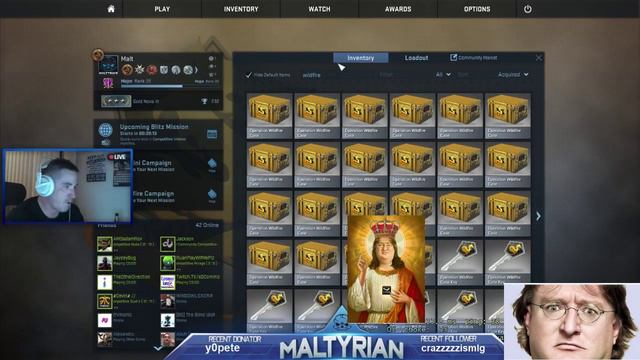 Unboxing Stattrak AK-47 Fuel Injector! смотреть онлайн