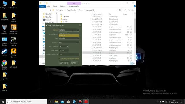 HALF LİFE VE CS 1.6 SERVER KURMA (HAMACHİ) смотреть онлайн