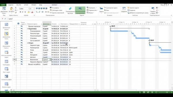 MS Project 2016 за 30 минут. (Microsoft Project) -  календарное планирование проекта