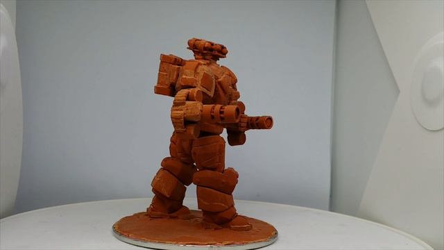 Фигурка робота из игры Techwars 2 . Заготовка под кастомизацию. 9 смотреть онлайн