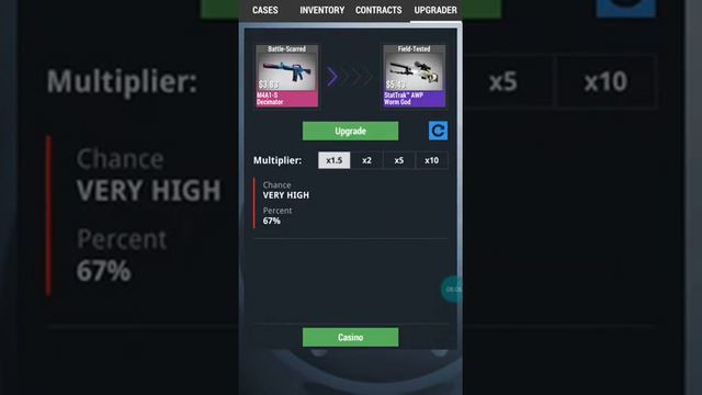 Открываю кейсы в игре Case Simulator 2 смотреть онлайн