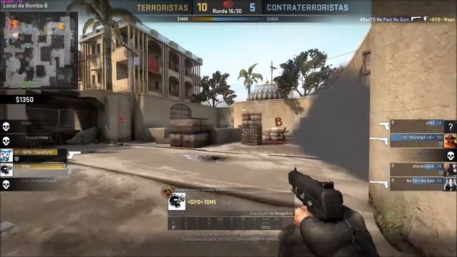 CS:GO Dust II ACE смотреть онлайн