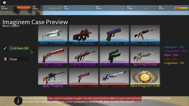 Counter Blox Unboxing Imaginem Case/Remastered Case (1.7K Credits) смотреть онлайн
