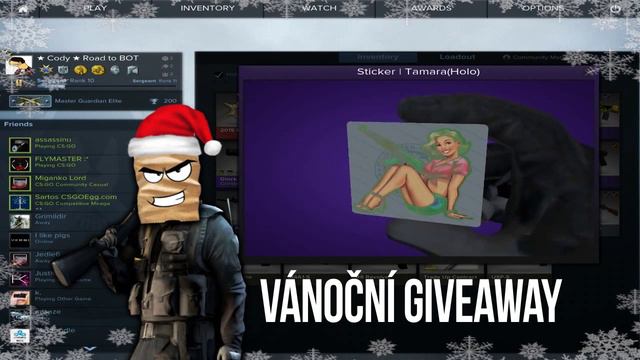 ★ CS:GO ★ Vánoční GIVEAWAY ★ Tamara (Holo) [HD/60FPS] смотреть онлайн