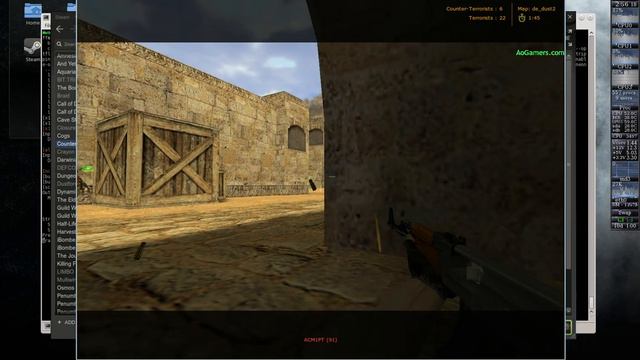 Counter-Strike 1.6 Running On Linux (Gentoo) With Steam (Native) смотреть онлайн