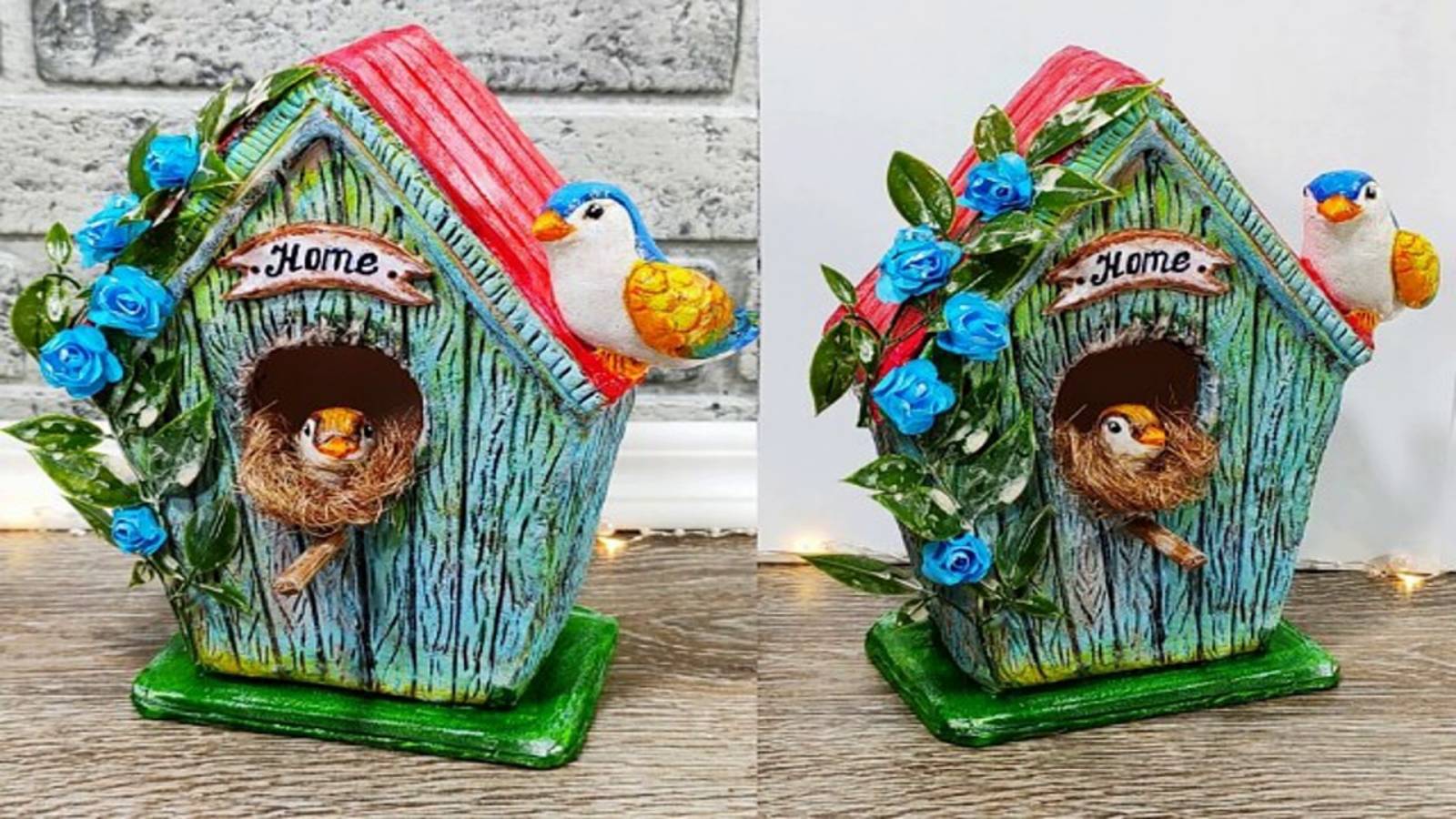 Скворечник. Поделки. DIY. смотреть онлайн