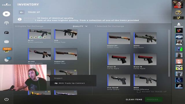 ANCIENT COLLECTION RESTRICTED TRADE UP? RISKY CS GO CONTRACTS смотреть онлайн