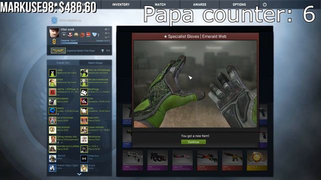 CS:GO - ОТКРЫТИЕ ЕМЕРАЛЬДОВЫХ ПЕРЧАТОК "ANOMALY" / CS:GO EMERALD SPECIALIST GLOVE UNBOXING смотреть онлайн