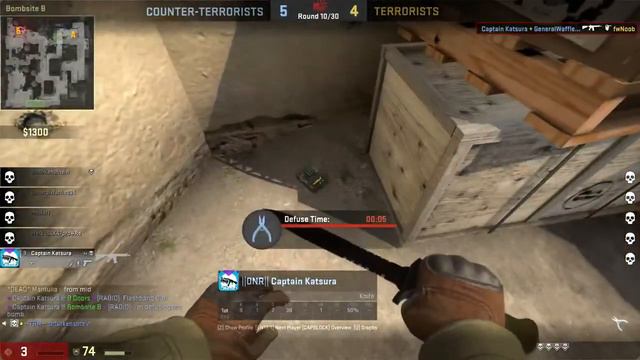 CS:GO 5v5 Competitive Dust 2 смотреть онлайн