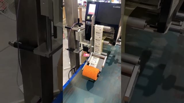 Работа принтера-аппликатора Н-ПР-02 | Маркировка упаковок смотреть онлайн