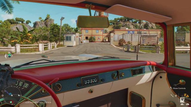Far Cry 6 Anton Castillo Golden Car Walk around смотреть онлайн
