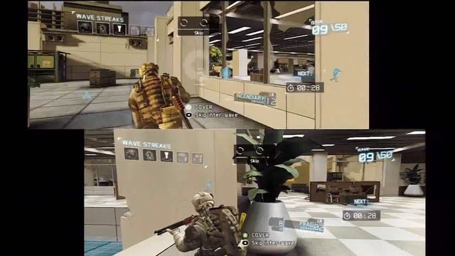 (Xbox 360) Ghost Recon Future Soldier Gameplay Co-op (Guerilla mode). смотреть онлайн