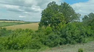 едем на море, первый день в поезде.