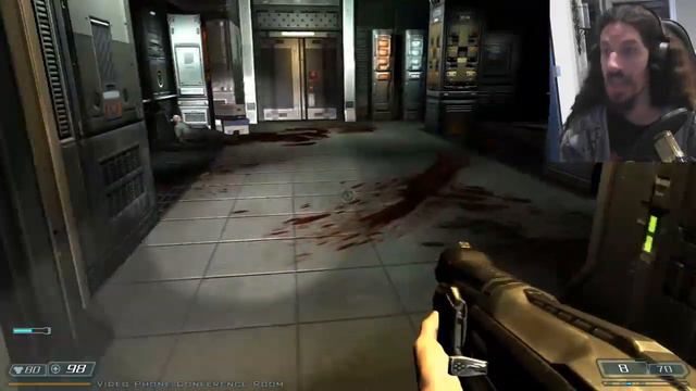 The Gyro Button - Doom 3 (with motion aiming) смотреть онлайн
