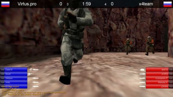 [ HLTV ] Virtus.pro vs x4team (WCG Russia 2005) @Part 1