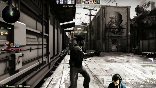 ♠ CS GO : COMPETITIF EN TEAM FR ♦ ON SE TAPE DES BARRES Skyyart & Chelxie смотреть онлайн