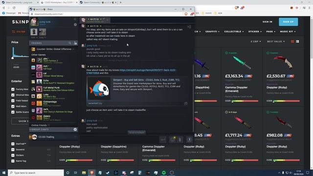 Pretty Sophisticated Skinport Scam