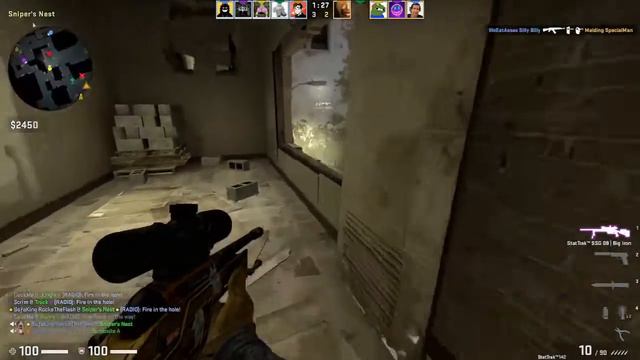 CS:GO no scope headshot for the meme смотреть онлайн