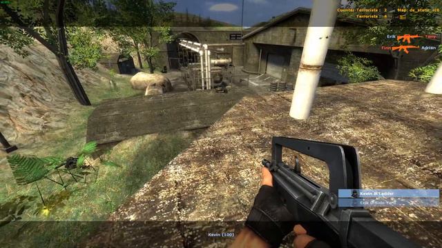 Counter-Strike: Source 10 VS 10 Bot Fight de_static смотреть онлайн