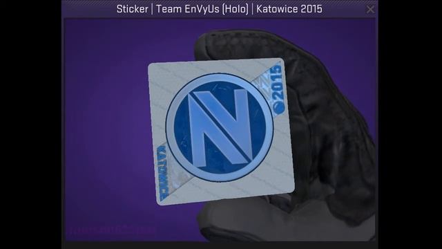 Team EnVyUs Holo Sticker Katowice 2015 CSGO смотреть онлайн