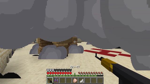 CS GO in Minecraft De_Mirage (Weapons mod) смотреть онлайн