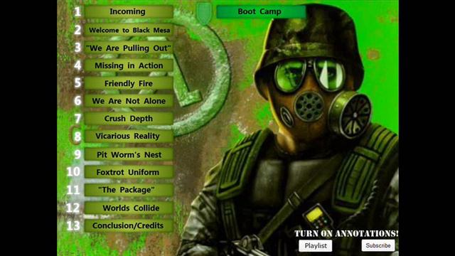 Half-Life: Opposing Force Chapter Select (Turn on annotations!) смотреть онлайн