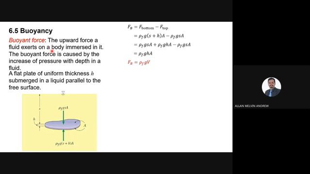 EMJ26402 Chap 6 Part 2: Fluid Statics (22/12/2023) смотреть онлайн
