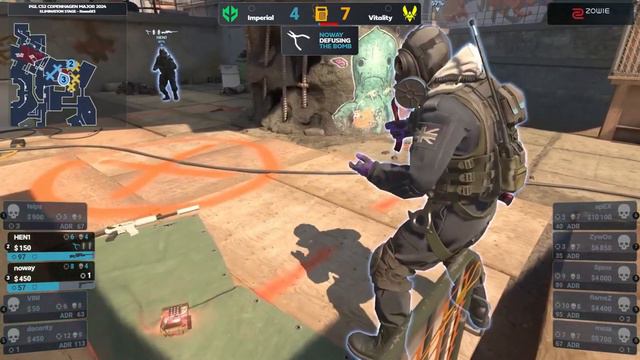 Vitality vs Imperial - highlights | SPINX 26 KILLS! | PGL Major Copenhagen 2024 | CS2 смотреть онлайн