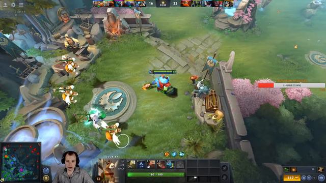 Выигрываем линию для своего кора ! Dota 2 смотреть онлайн